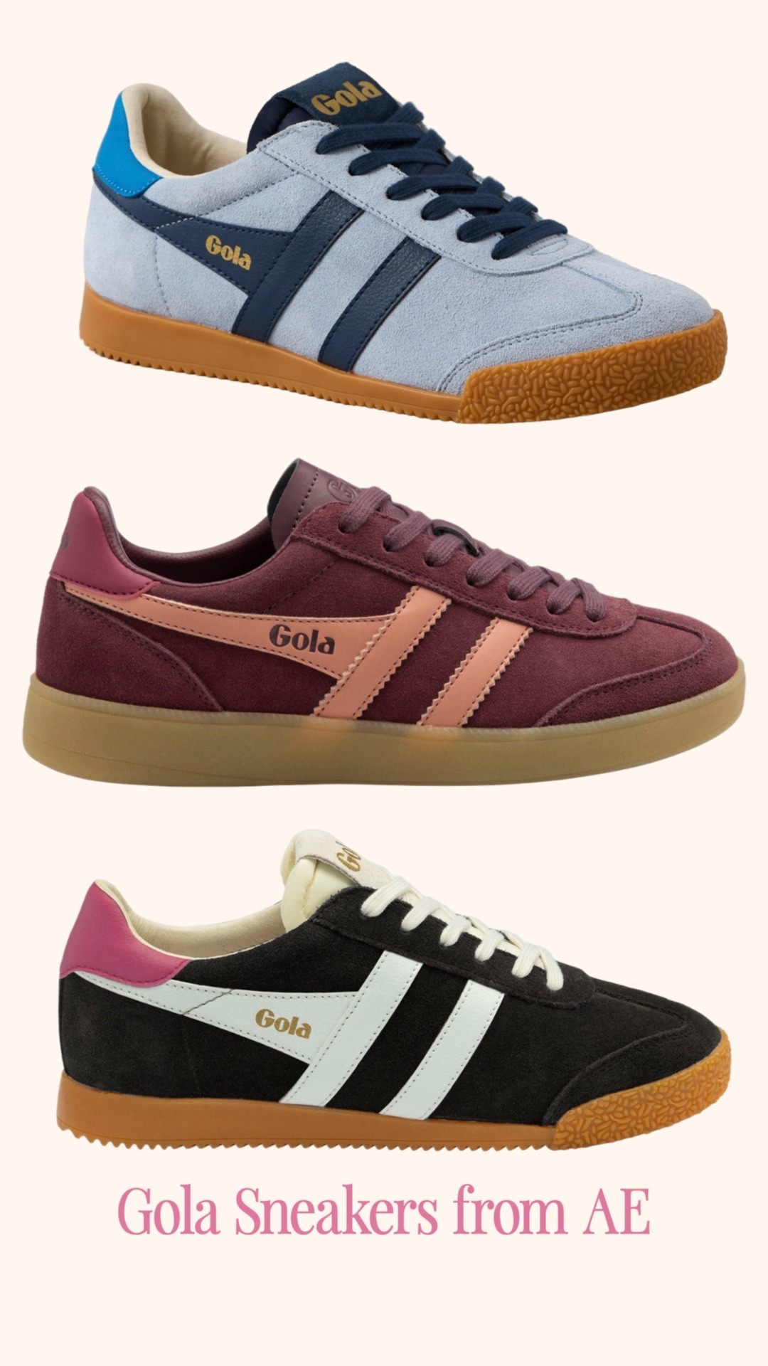 I loooove sneakers and these Gola’s are a perfect closet addition! 

#Sneakers #gola #Casual #Streetwear #OOTD #MomOutfit #Soccermom￼

#LTKOver40 #LTKTravel #LTKootd