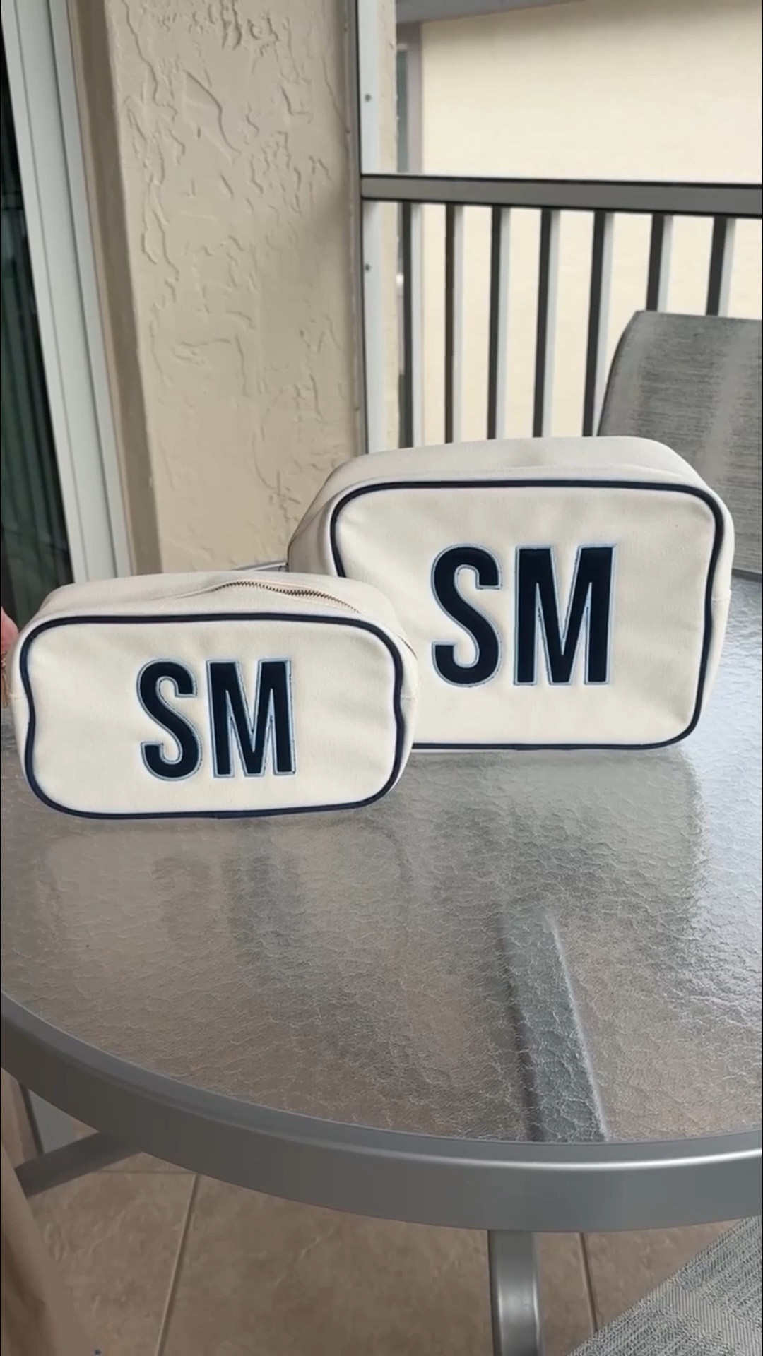 I’m loving these monogrammed canvas pouches for staying organized in the prettiest way. So good for tossing in your tote or packing for a trip! 
On sale, 15% off! 

#LTKHome #LTKTravel #LTKActive