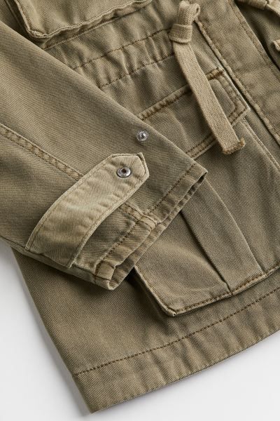 Cotton Twill Utility Jacket | H&M (US + CA)