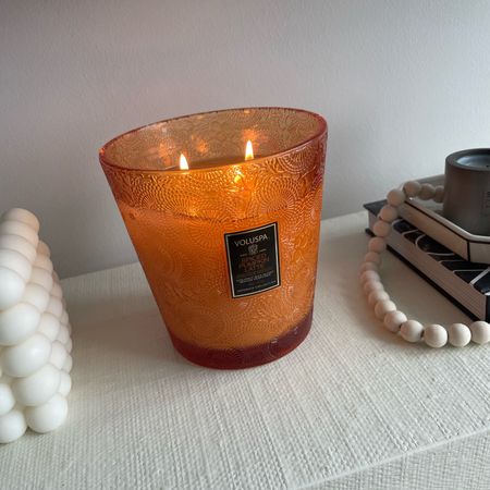 The perfect fall candle! Voluspa pumpkin spice latte candle, spiced scents, fall smells, PSL season, home decor, Halloween, homey, cozy home vibe 

#LTKSeasonal #LTKhome #LTKGiftGuide