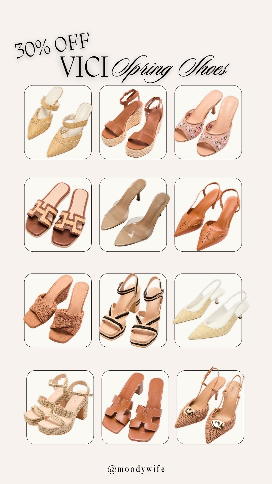 VICI is 30% off sitewide! The cutest spring shoes and sandals are on sale for a limited time! ✨💕👡

#LTKSpringSale #LTKootd #LTKSaleAlert