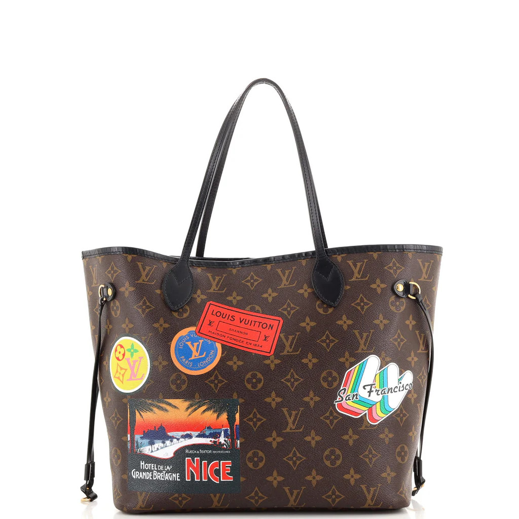 Neverfull NM Tote Limited Edition World Tour Monogram Canvas MM | Rebag