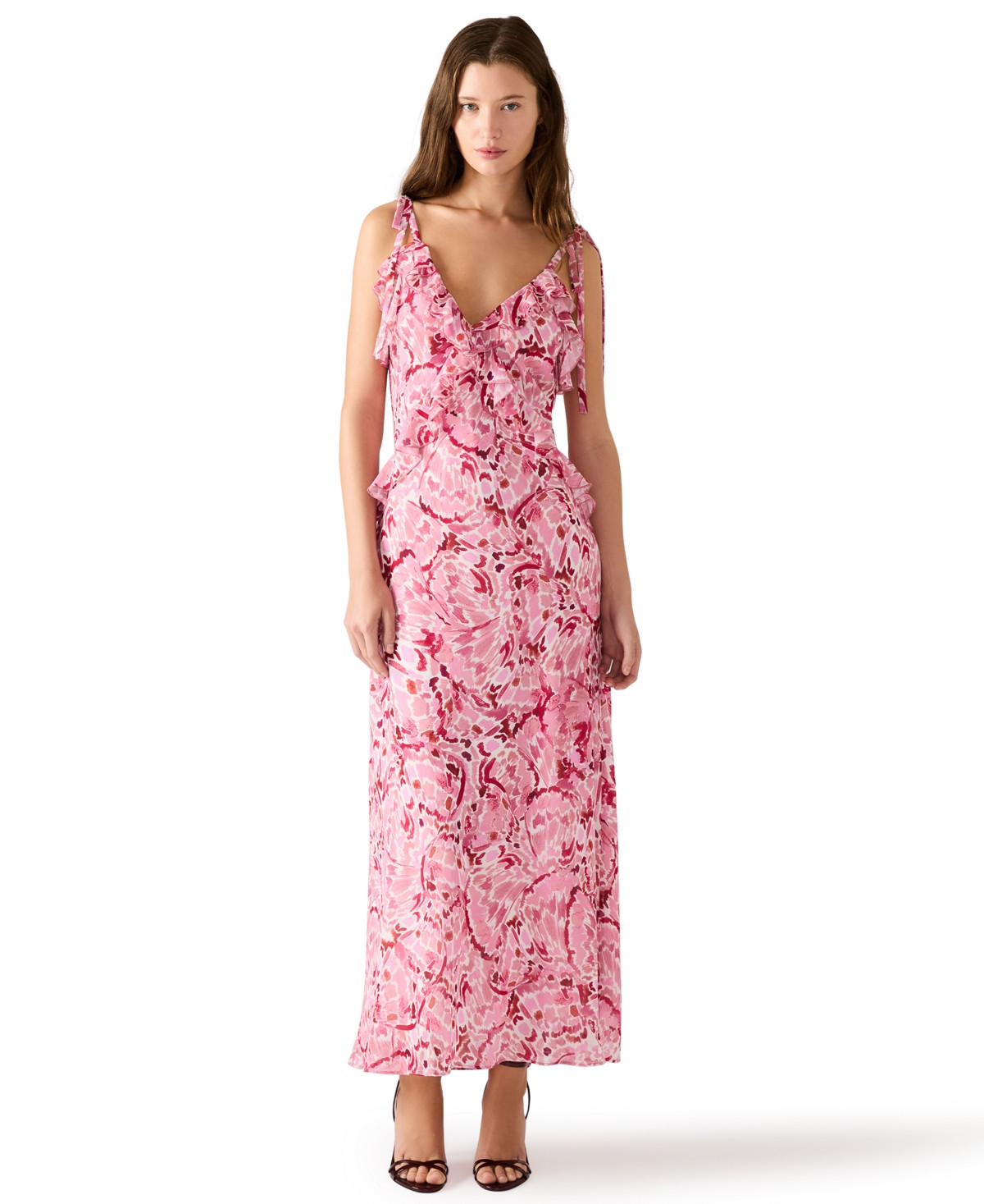 Steve Madden Women's Adalina Maxi Dress - Fragmented Pink | Macy's
