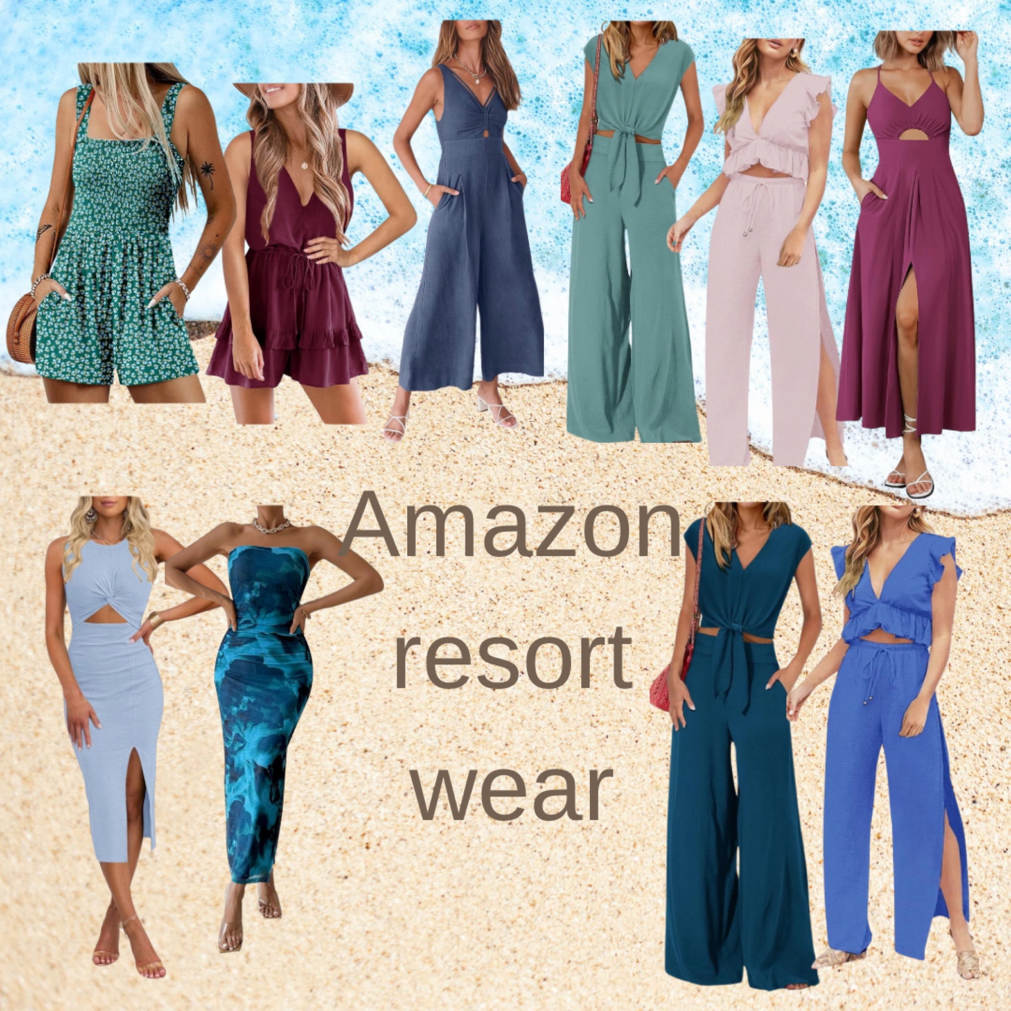 Headed to a beach vacation?! These outfits all would be perfect for a Hoc summer! From brunch to a dressy dinner date! 
Vacation outfit 
Beach vacation outfits 
Hocsummer 

#LTKFindsUnder50 #LTKMidsize
