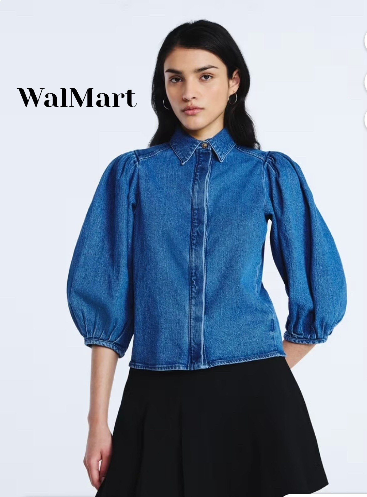 Luxury denim look on a budget at Walmart. #denim

#LTKMothersDay #LTKgrwm #LTKOver40