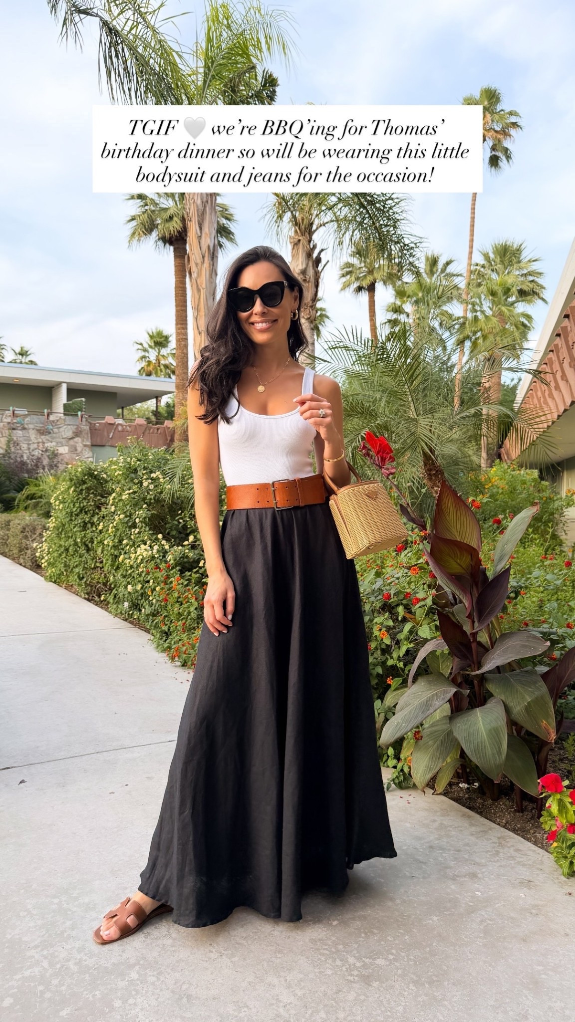 Spring outfit, summer outfit, black linen skirt is from Faithfull similar below! 

#LTKootd #LTKdayinmylife #LTKstorytime