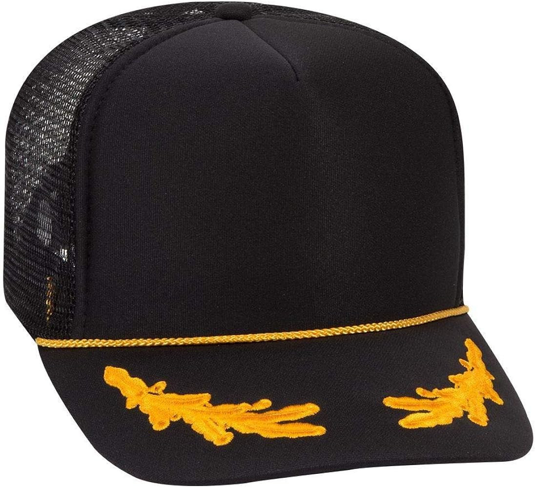 OTTO Polyester Foam Front 5 Panel High Crown Mesh Back Trucker Hat | Amazon (US)