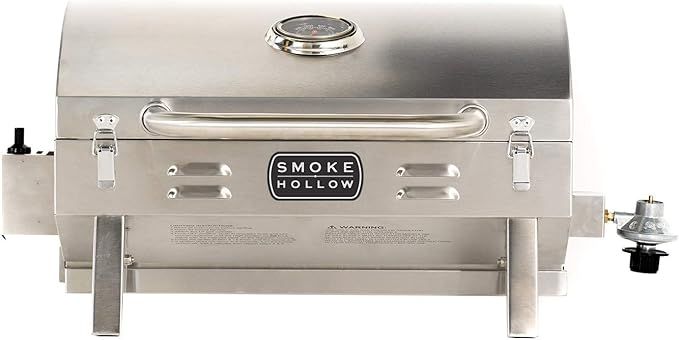 Masterbuilt SH19030819 Propane Tabletop Grill, 1 Burner, Stainless Steel | Amazon (US)