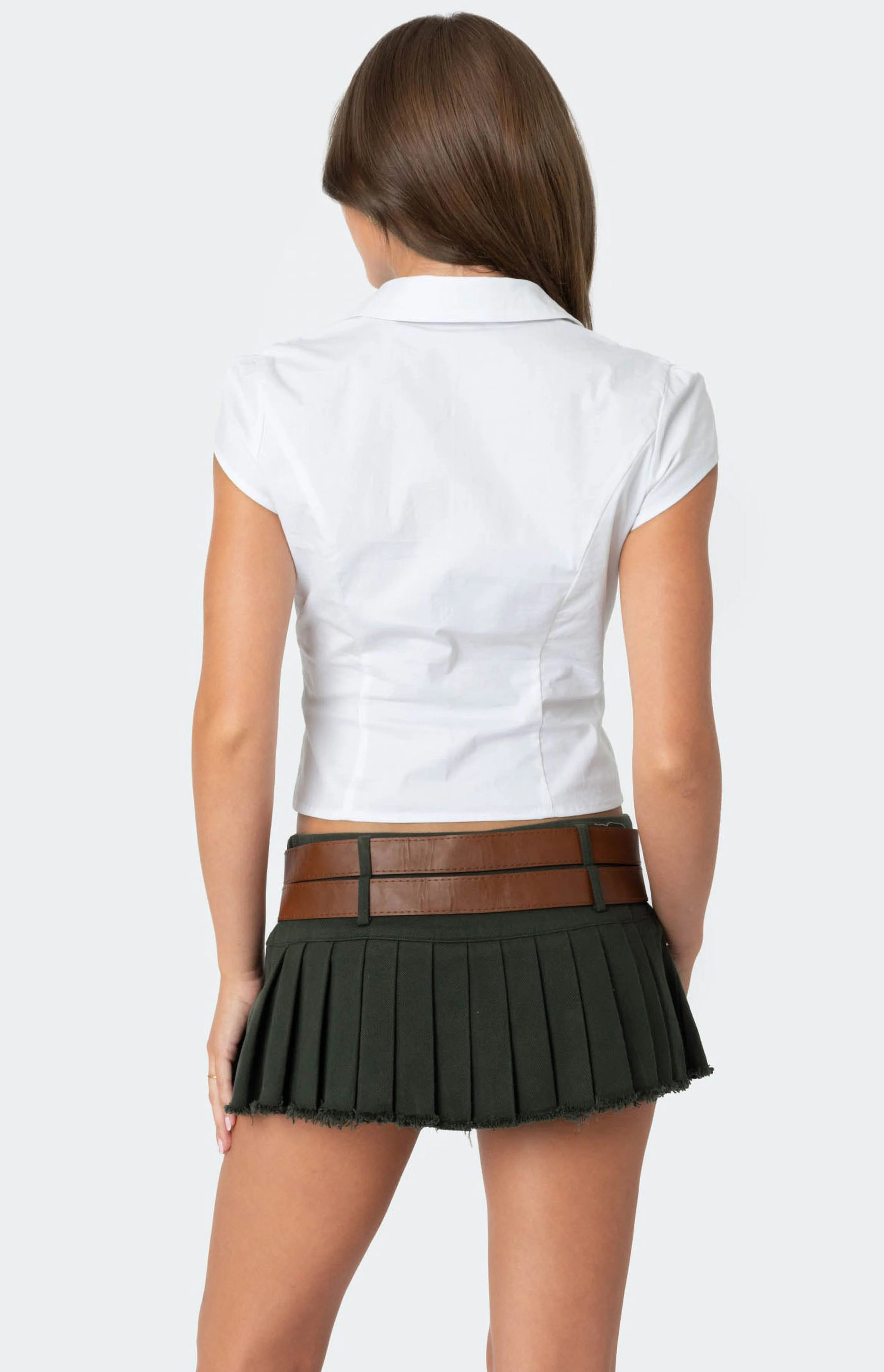 Edikted Massie Tailored Button Up Shirt | PacSun