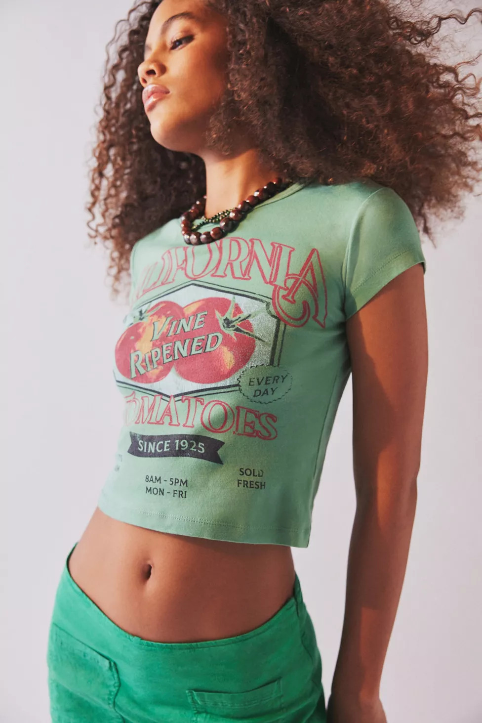 California Tomatoes Baby Tee | Urban Outfitters (US and RoW)