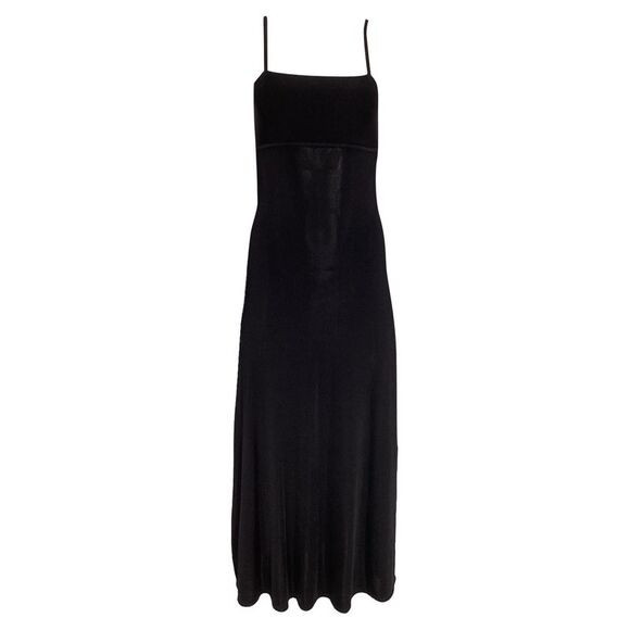 Zimmermann Ribbed Square Neck Maxi Dress in Black Viscose | Poshmark