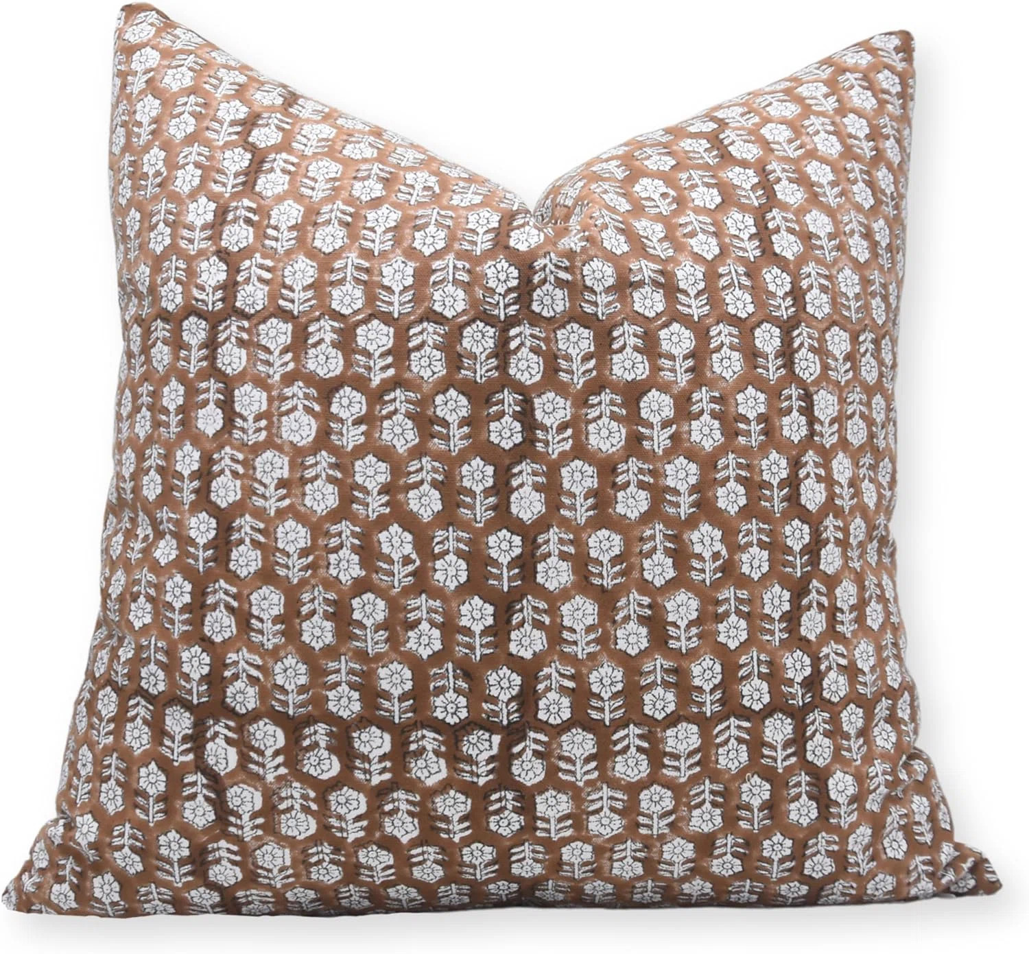 Fabdivine Tulsi Buti Kniff Edge Cotton Indoor/Outdoor Pillow Cover | Wayfair | Wayfair North America