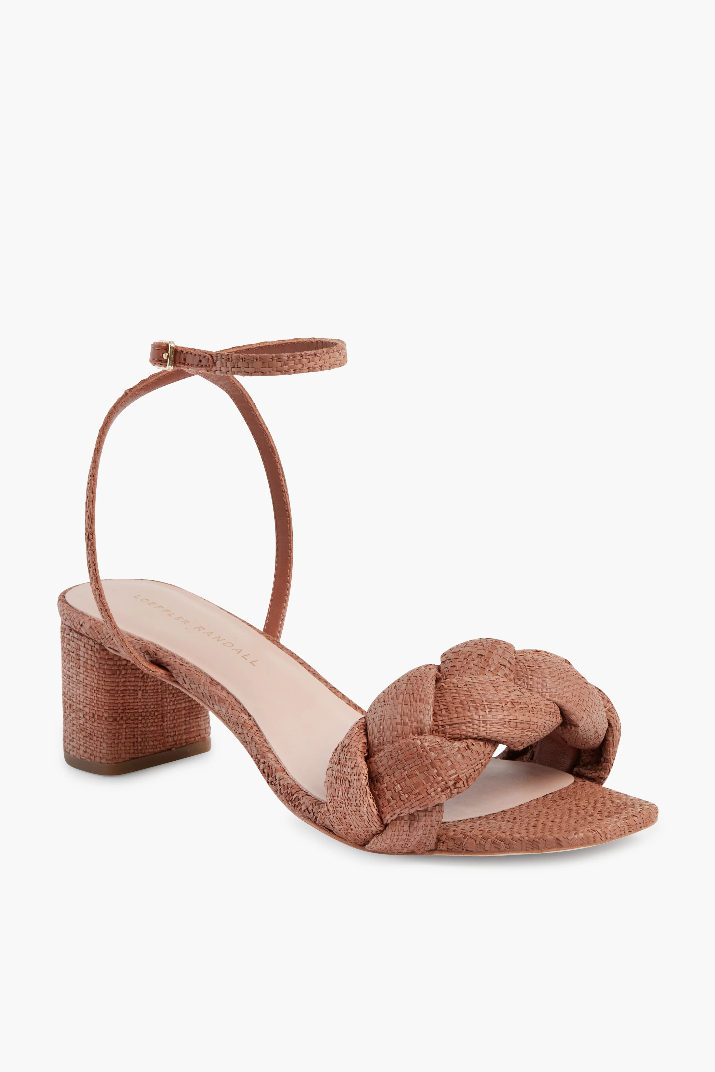 Brown Straw Avril Heels | Tuckernuck (US)