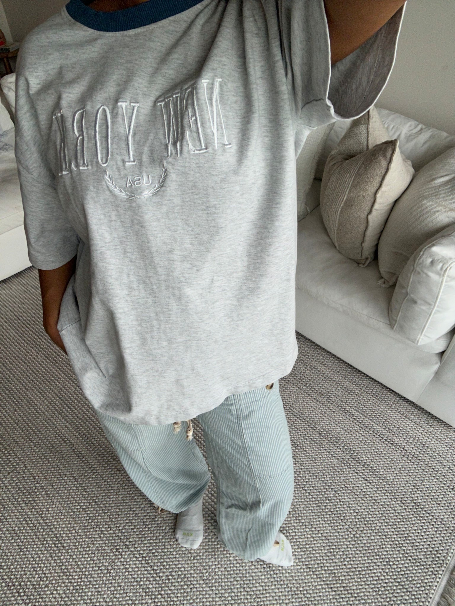 Shirt is old but I linked similar! 
Wearing size M in pants 

#LTKFindsUnder50 #LTKBump #LTKSummerEdit