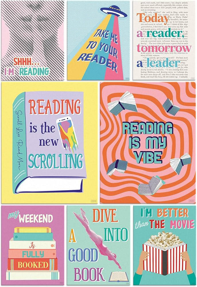 S&O Reading Posters for Classroom - Classroom Library Posters for Elementary School - Classroom R... | Amazon (US)
