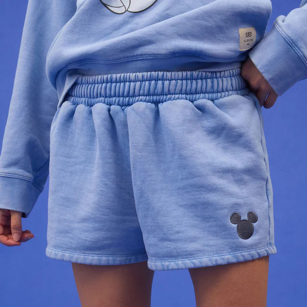 Disney Mickey Go To Shorts, Sky Blue | Albion Fit