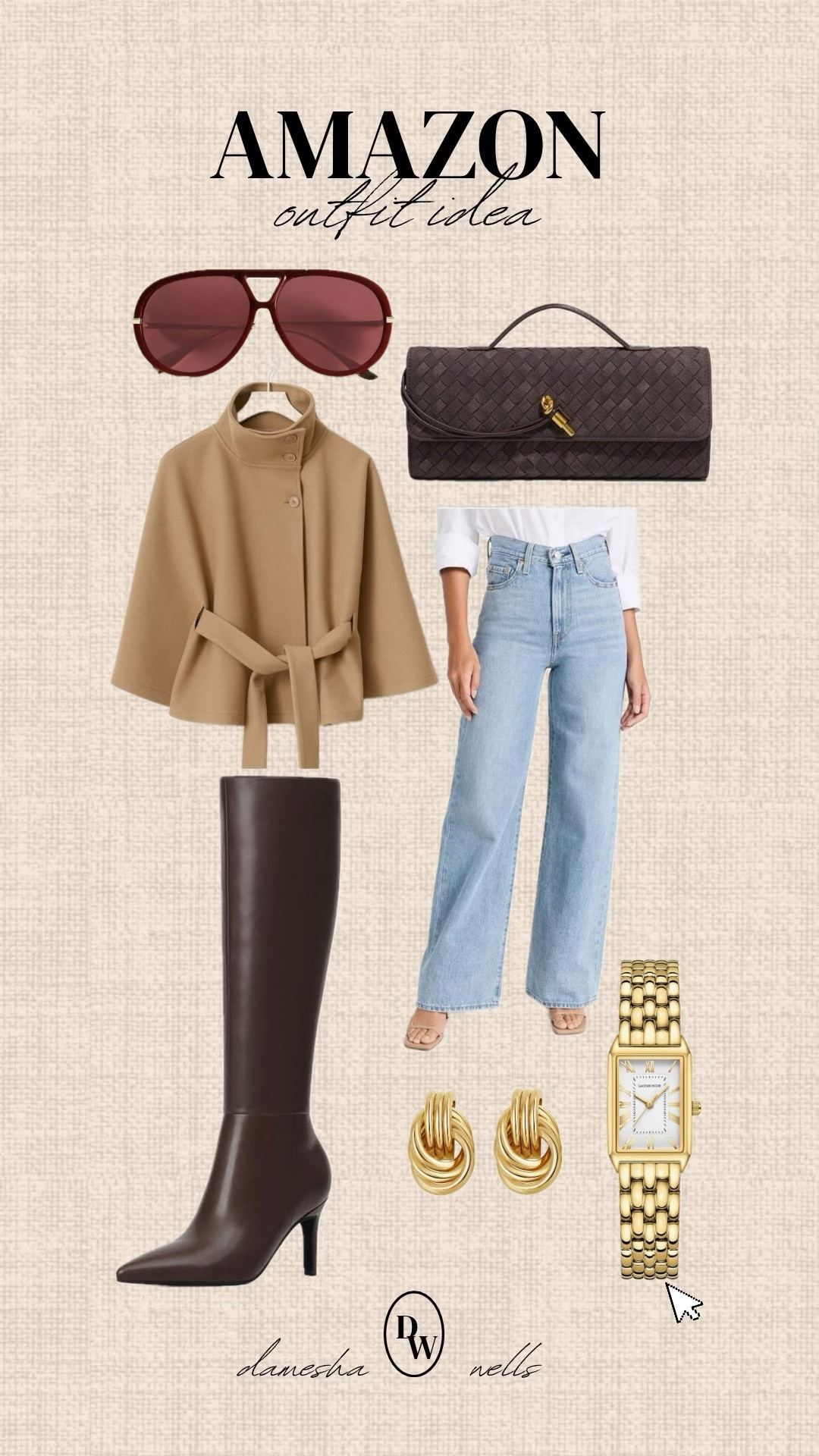 Amazon outfit idea✨ this would be a great transitional fit into spring as we’re still having some cold days! Linked everything below 😊

#LTKSeasonal #LTKootd #LTKMidsize