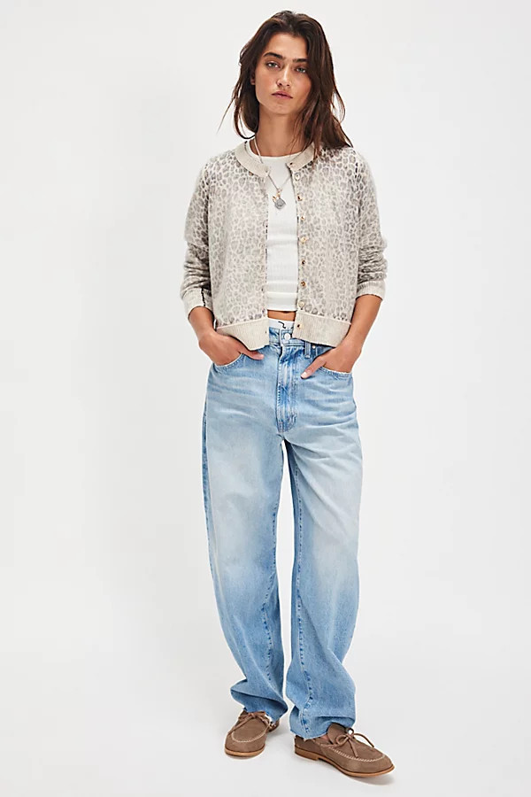 MOTHER The Fangirl Hover Fray Jeans | Free People (Global - UK&FR Excluded)