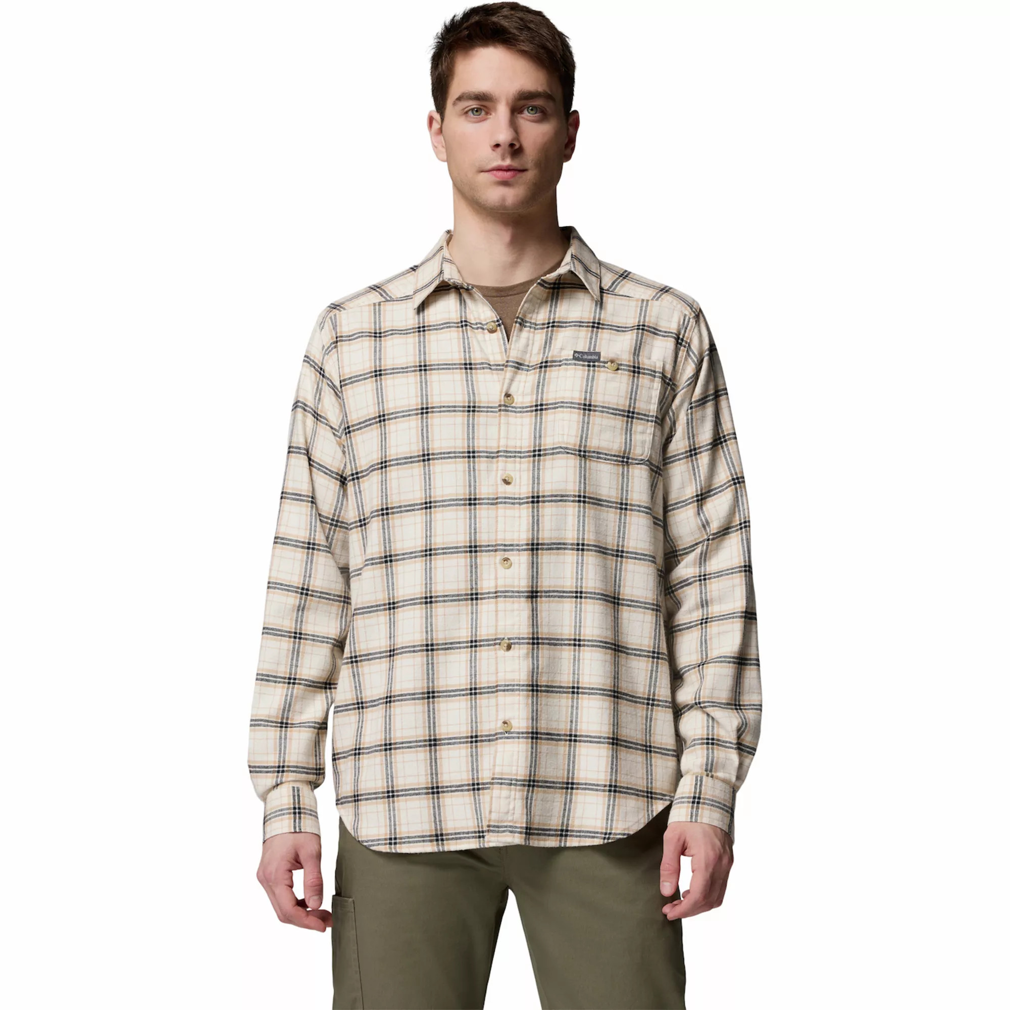 Men's Columbia Cornell Woods™ Flannel Shirt | Kohl's