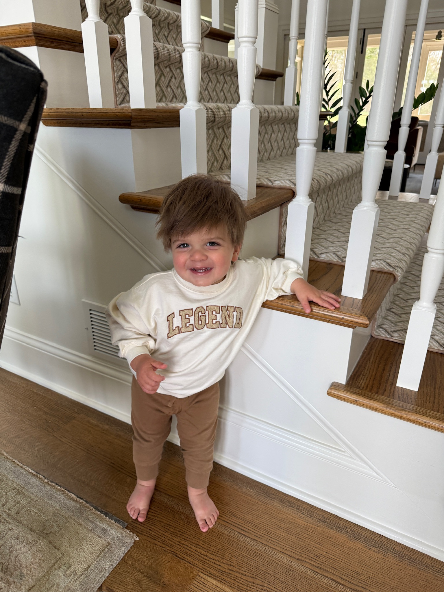 Legend in the making 🙌🏻🙌🏻

Rylee + cru, sweaters for kids, kids crewneck, toddler crewnecks, baby crewnecks, boy mom, Grace white

#LTKmomlife #LTKBaby #LTKKids