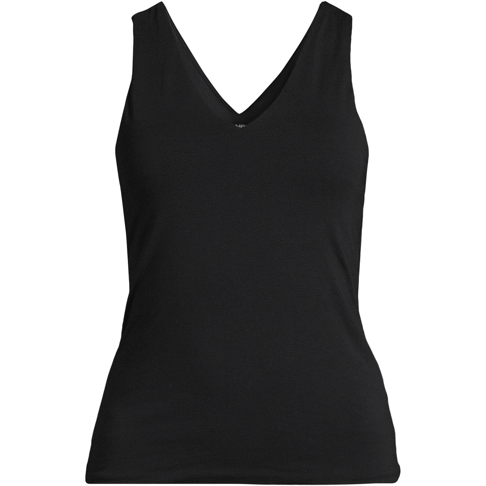 Women's Slender Vneck Tank Top | Lands' End (US)
