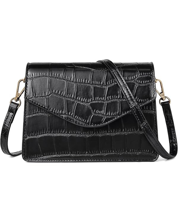 Cross Body Bag for Women, Vegan Leather Crescent Purse for Women Crossbody Handbags，Small Shoul... | Amazon (US)