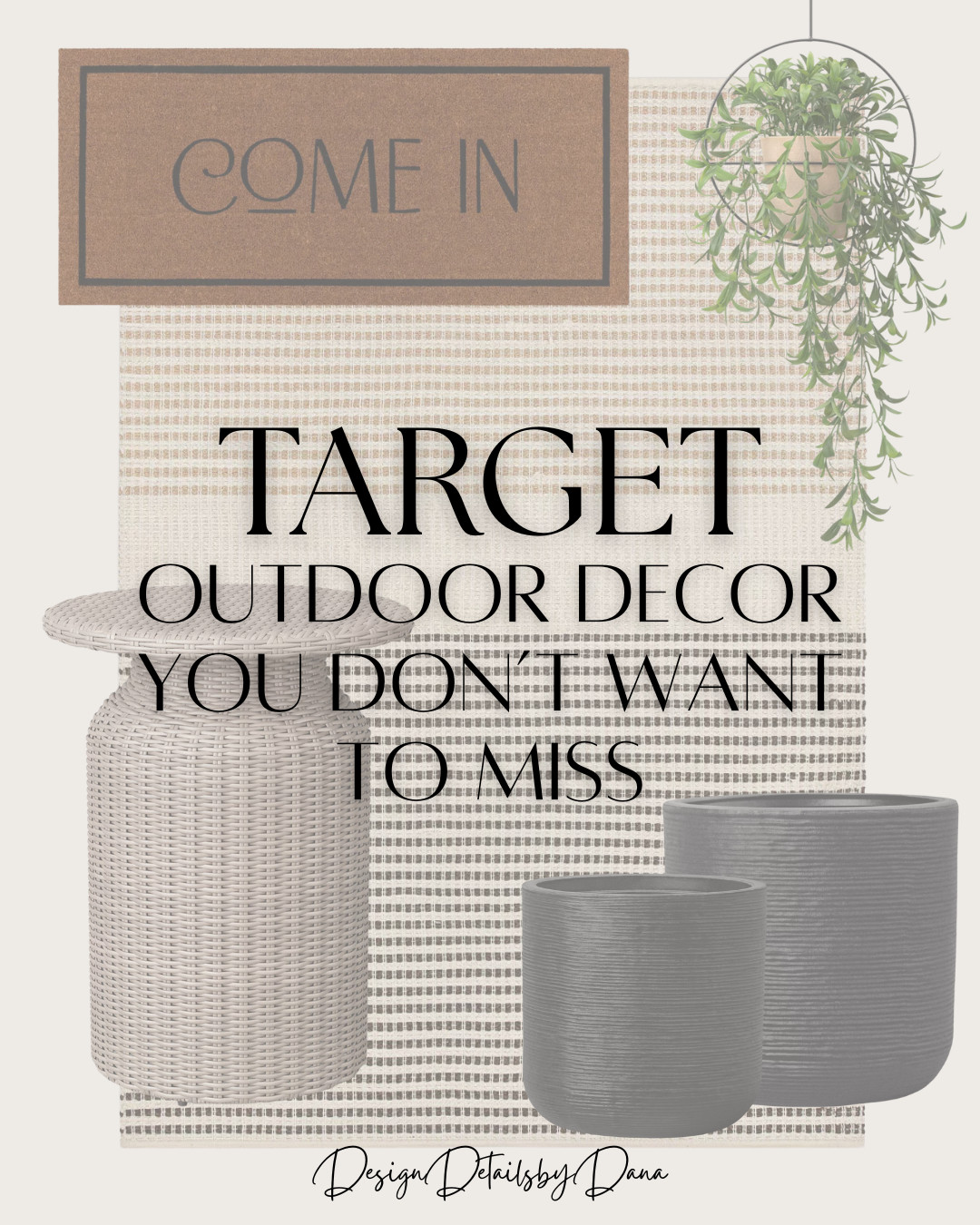 Target outdoor decor you need to see! 

If you’re looking to refresh your outdoor living space, Target has so many good finds right now. 

I’m talking outdoor rugs, planters, table and chair sets, and all the little details that make your patio or porch feel complete.

These are the kind of pieces that make it easy to create a space that feels inviting, stylish, and ready for spring and summer — without spending a fortune.

Whether you’re updating a small porch or a larger patio, a few simple pieces can completely transform your space.

Linking my favorite Target outdoor decor finds here.

#ltkhome #targetfinds #outdoorliving #patiodecor #porchdecor #homedecor 

 #LTKdayinmylife #LTKmomlife #LTKHome