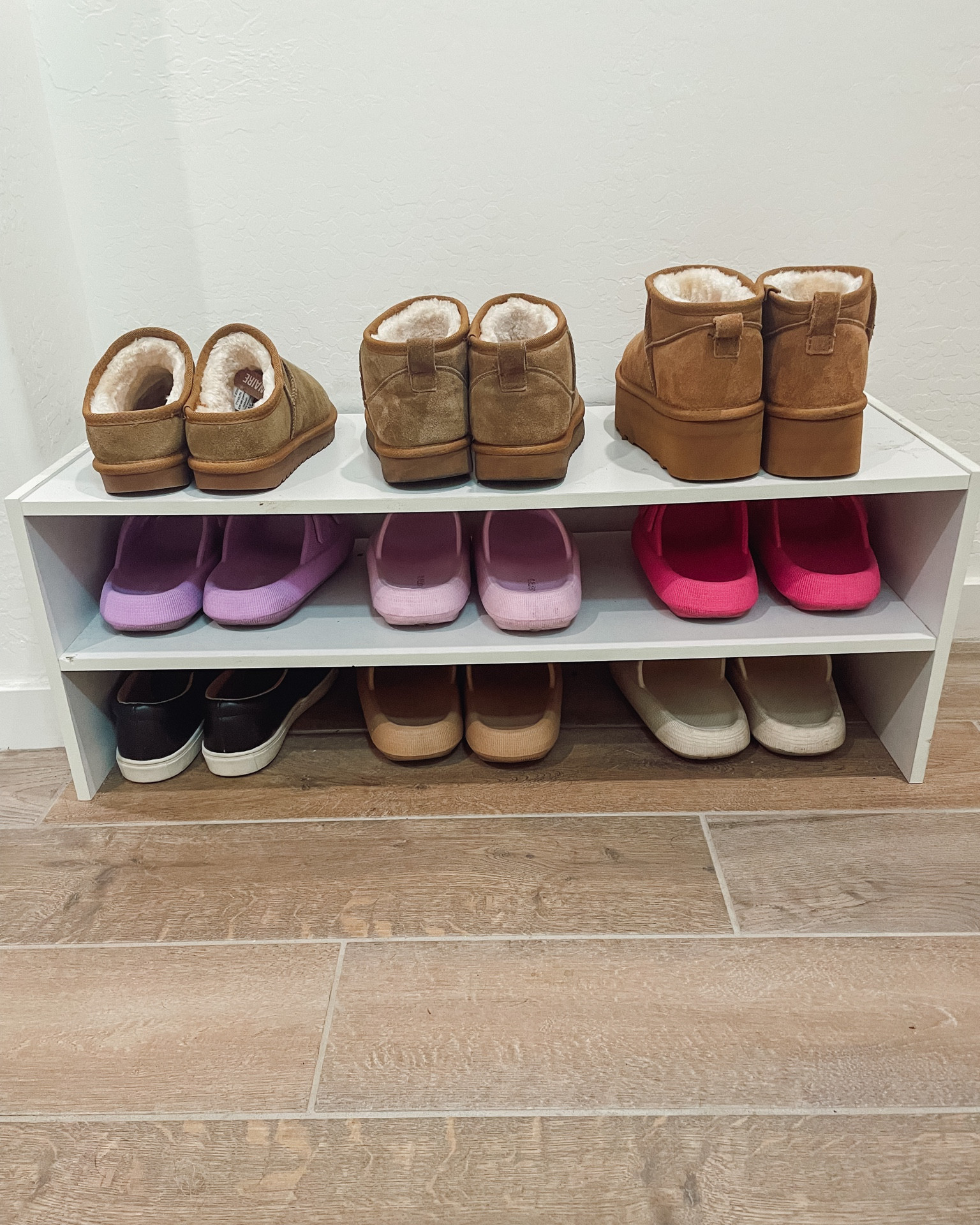 Shoe love & a little organization. My daily wear shoes are all faux Ugg’s or pillow shoes for this mama. 😜 #comfort #Trendy #FauxUggs #PillowShoes #Cushionaire #organization 

#LTKshoecrush #LTKunder100 #LTKFind