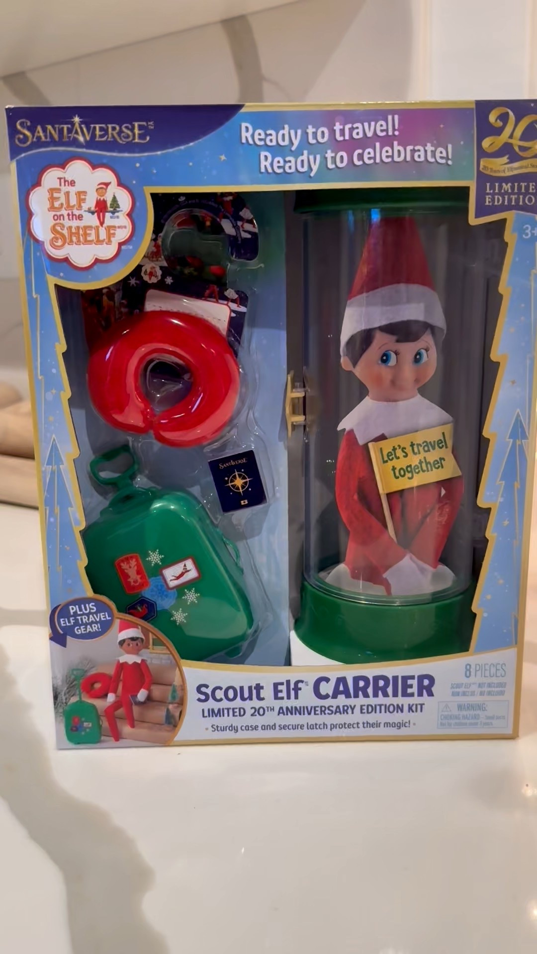 We are so excited to have a carrier for our elf on the shelf. This is so cute and perfect for staking your elf on the go. Kids, family, Christmas 

#LTKKids #LTKHoliday