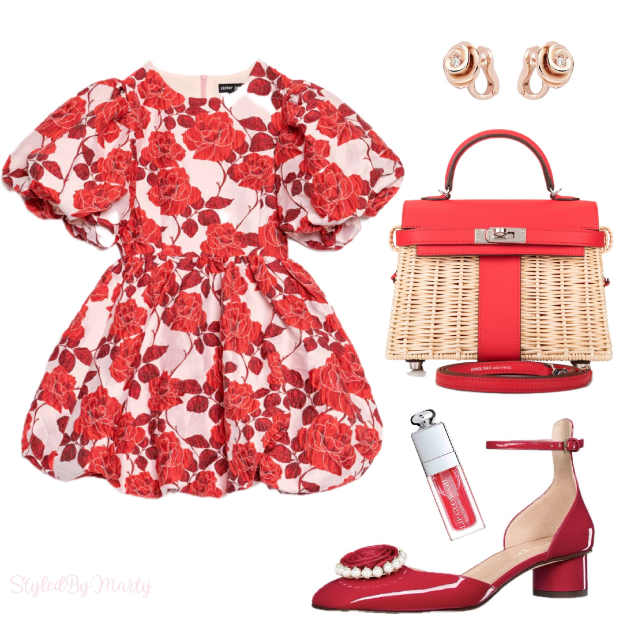 Blair Waldorf style, Blair Waldorf inspired outfit, preppy style, preppy outfit, classy style, classy outfit, elegant style, elegant outfit, feminine fashion, chic outfit, spring outfit, spring dress, floral dress, red mini dress

#LTKstyletip #LTKSeasonal #LTKbeauty