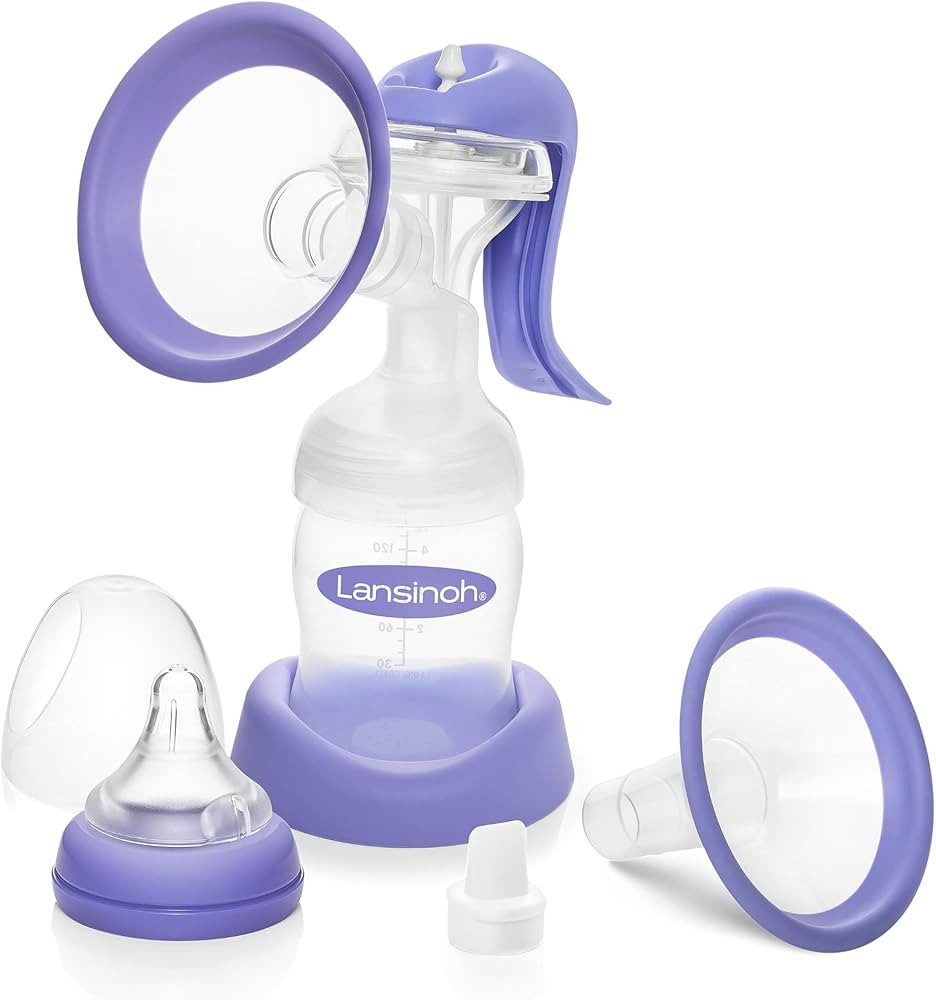 Lansinoh Manual Breast Pump, Hand Pump for Breastfeeding | Amazon (US)