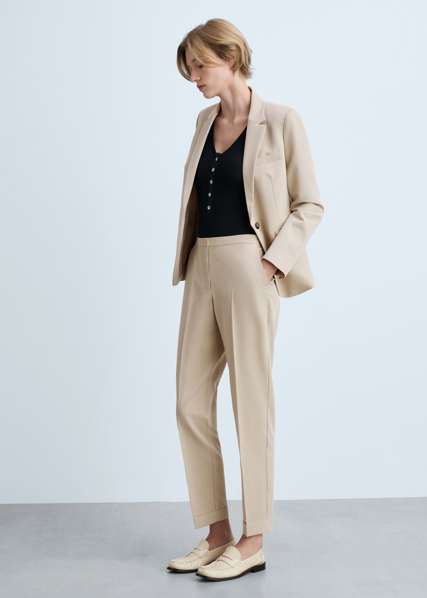 Straight suit pants | MANGO (US)