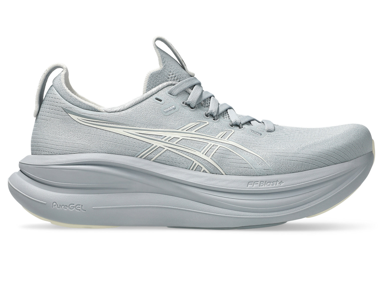 GEL-NIMBUS 28 | Women | Piedmont Grey/Cream | Running Shoes | ASICS United States | ASICS (US)