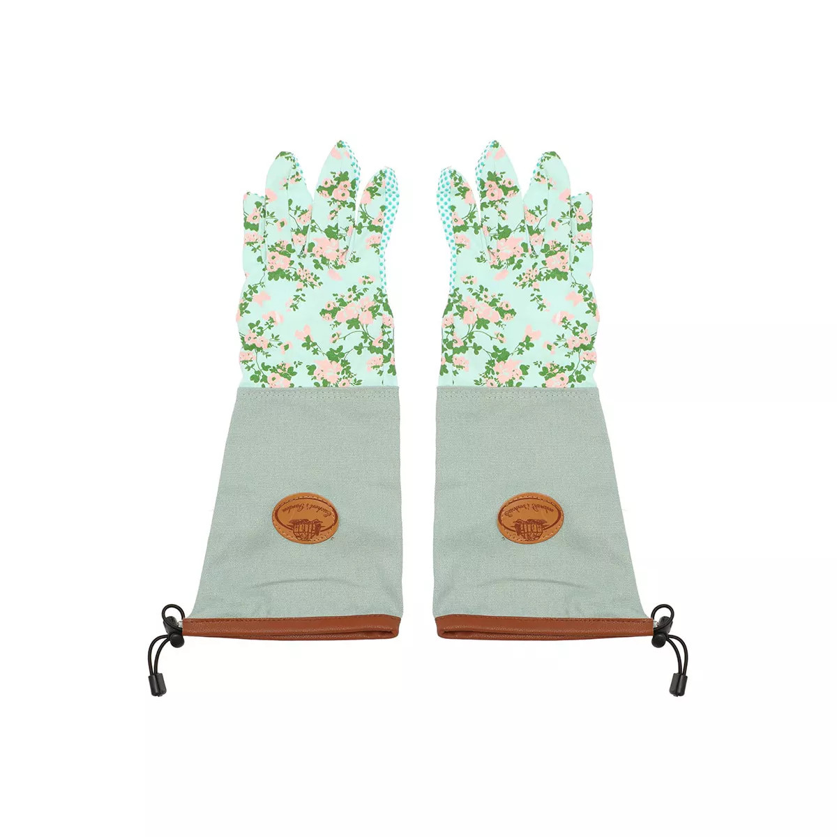 The Lakeside Collection Rose Print Garden Gloves 2 Pieces | Target