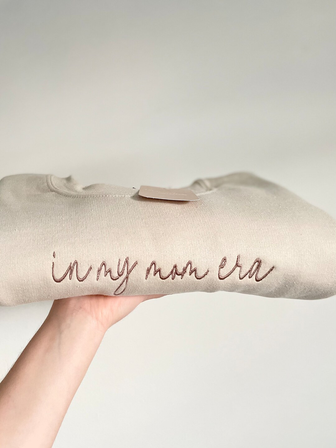 Custom in my mom era sweatshirt, Mama sweatshirt, Mama embroidered Crew, New mom gift, Gifts for ... | Etsy (US)