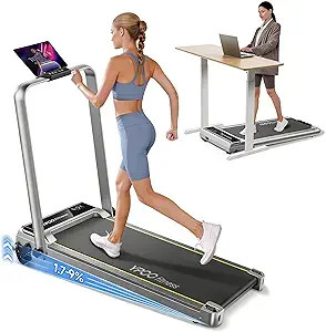 Walking Pad with Handles, Walking Pad Treadmill with Incline, 3 in 1 Foldable Treadmills for Home... | Amazon (US)