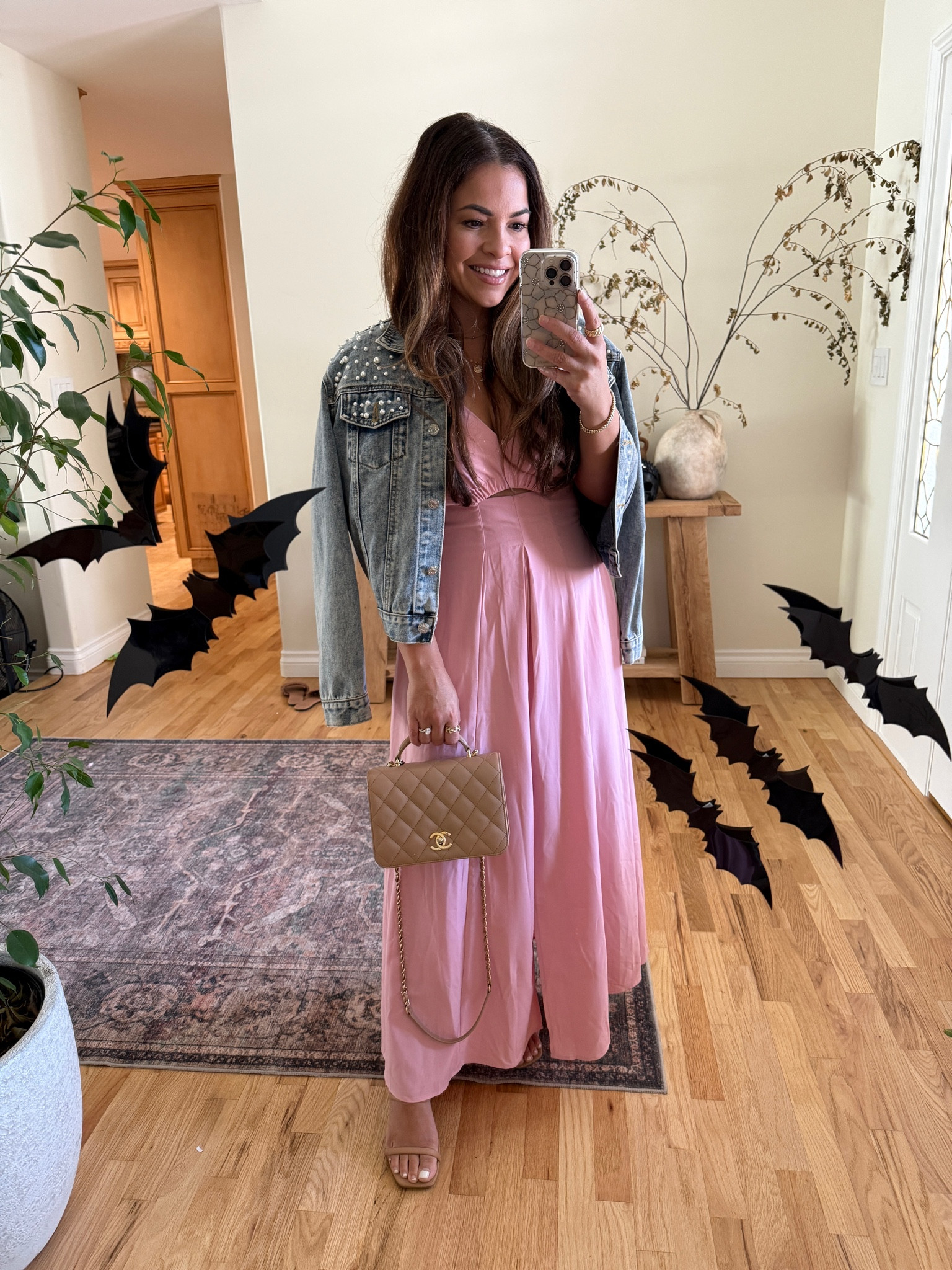 Jacket: Medium
Dress: Medium
Heels: 6
Bag: Chanel but linked a similar more affordable option

All Amazon Finds