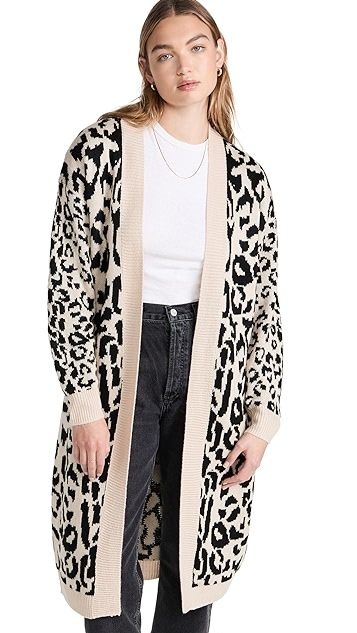 Oversized Leopard Print Cardigan | Shopbop
