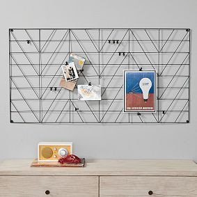 Oversized Metal Chevron Photo Holders | Pottery Barn Teen