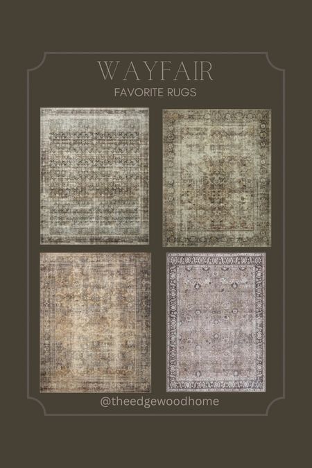 WAY DAY SALE! All of these rugs are on sale! 

#LTKsalealert #LTKhome