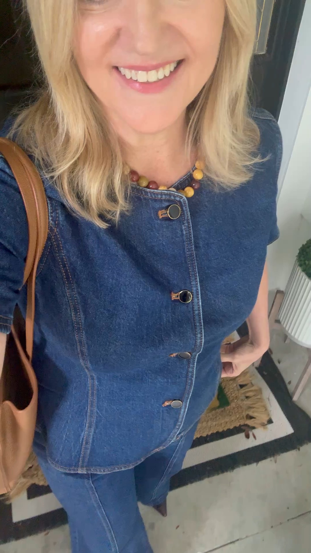 Denim fall outfit, business casual outfit with a great laptop bag, work tote bag

#LTKWorkwear #LTKSeasonal #LTKootd