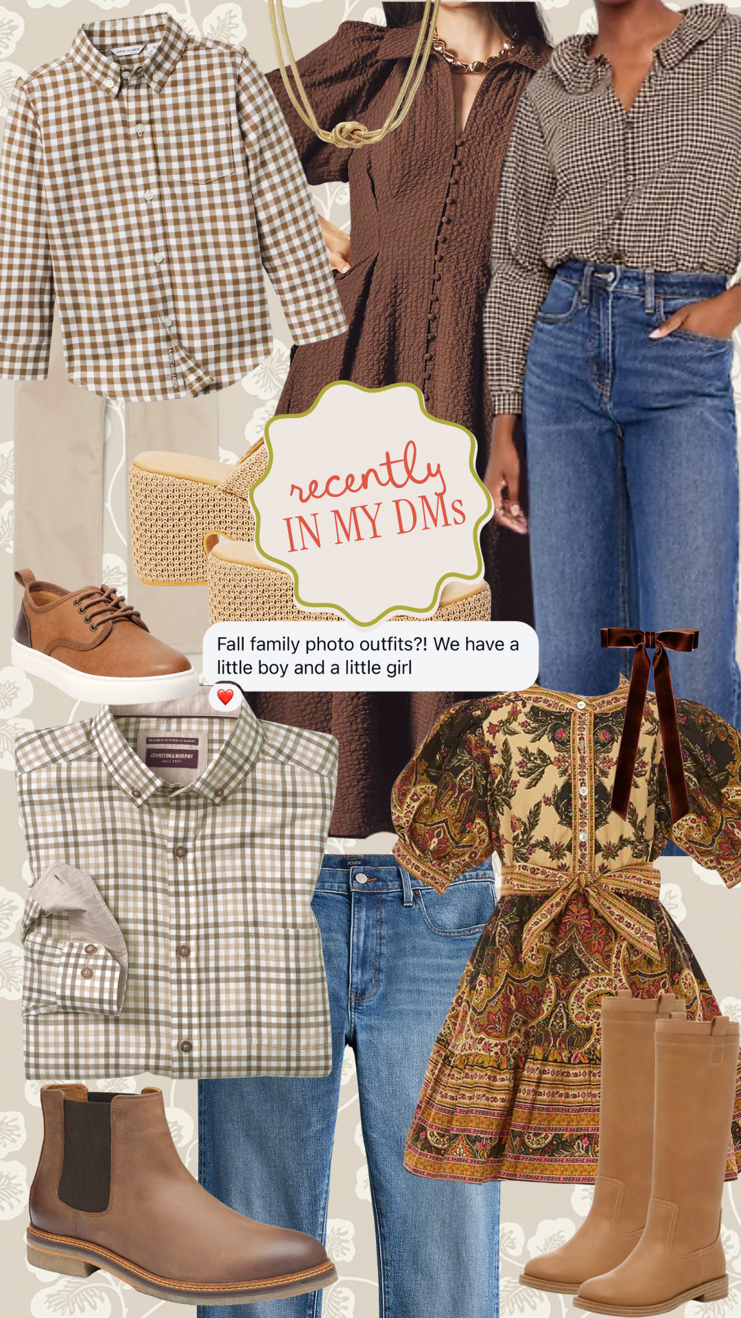 Fall Family Styling!! Love these looks for family photos or even Thanksgiving outfits for the family!

Fall family styling, fall family photo outfits, thanksgiving outfit ideas, family outfits, neutral fall outfits, timeless fall family outfits 
 

 

#LTKFallSale #LTKSeasonal #LTKFamily