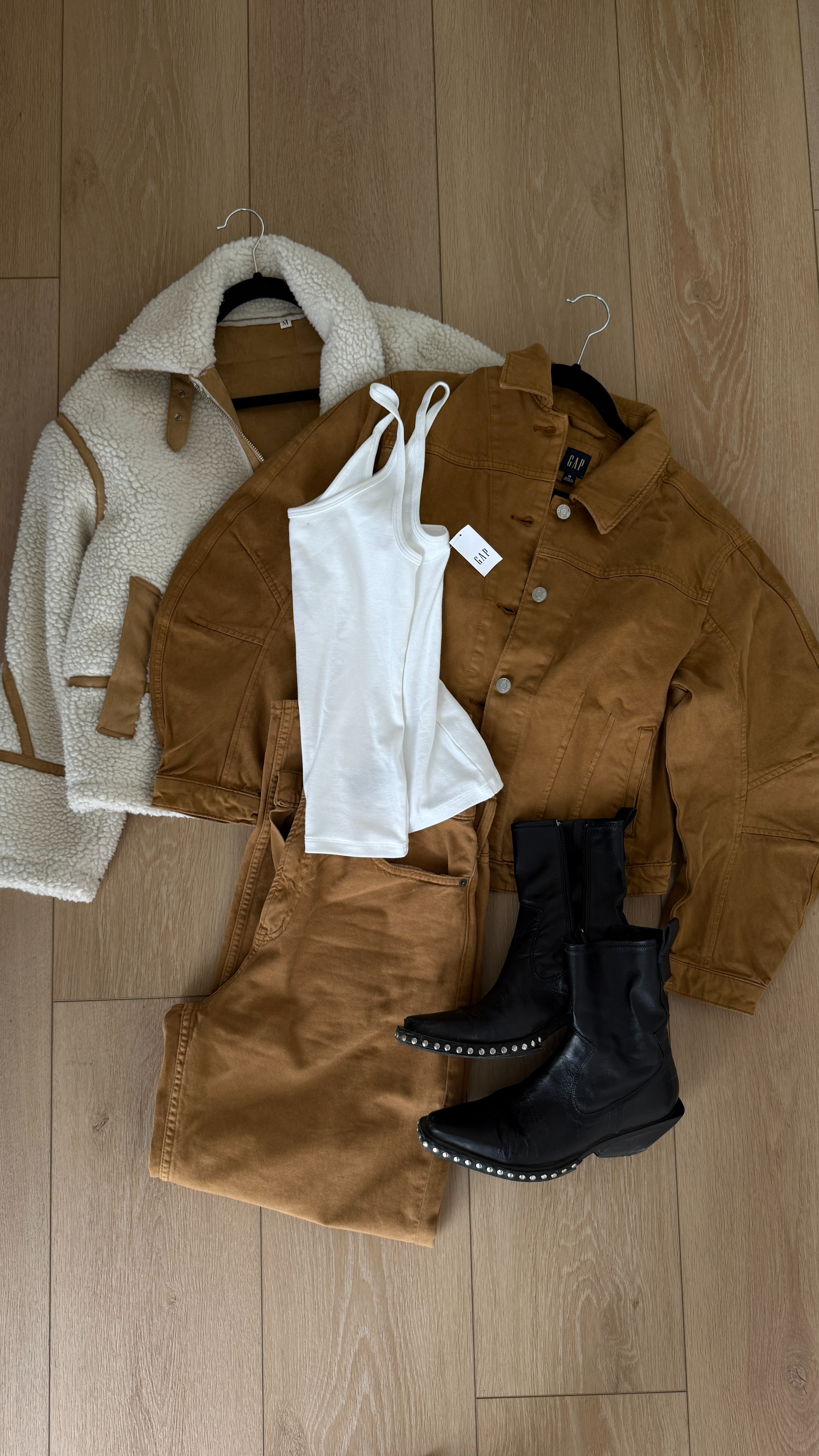 Montana trip outfit inspo! 

montana l western l matching set l denim set l tan denim set 

 