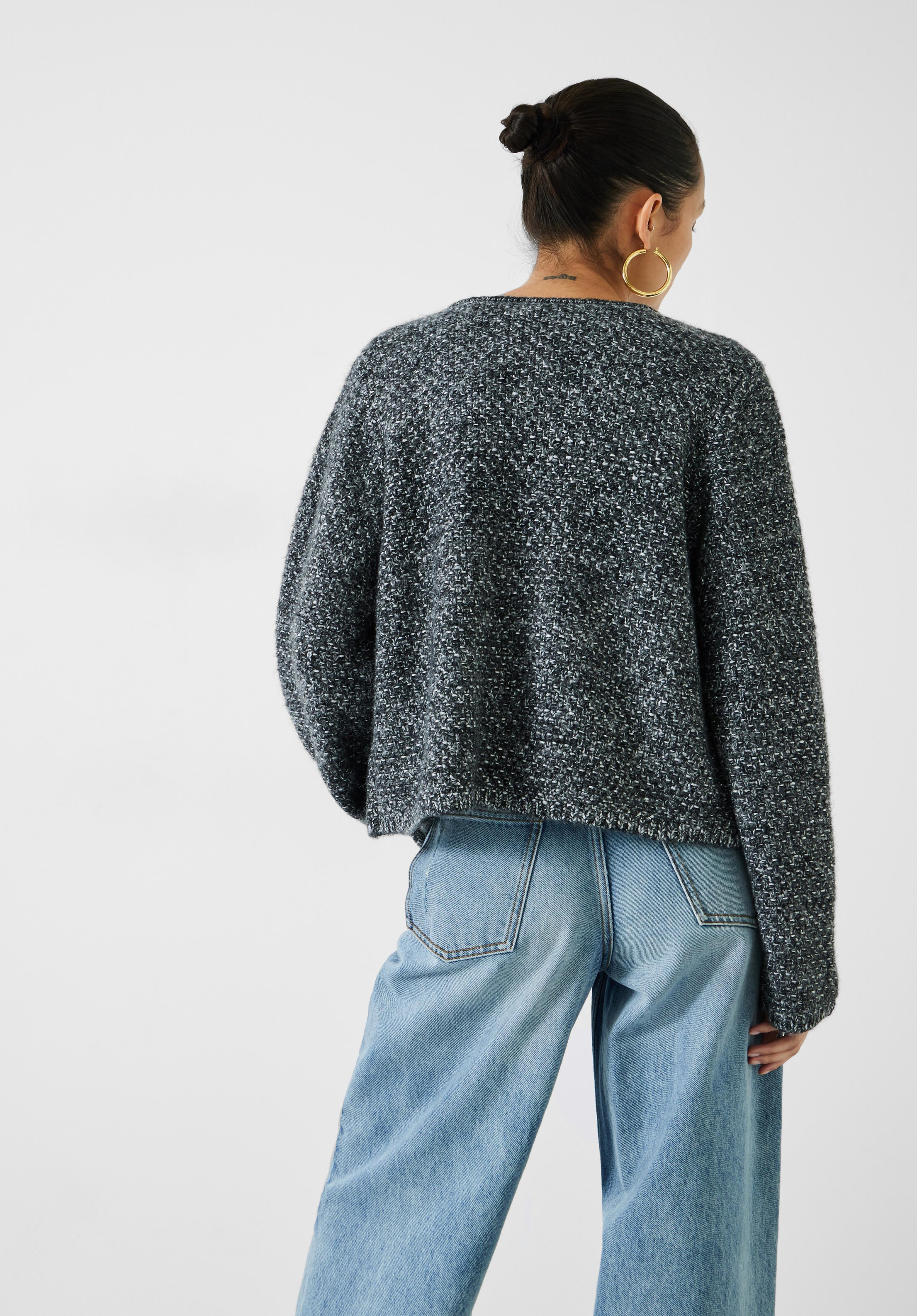 Dell Metallic Knitted Jacket | Hush UK