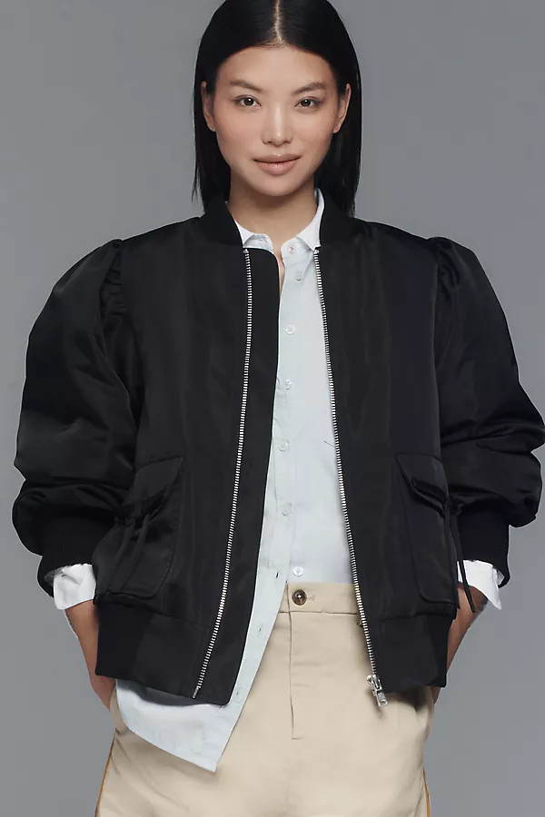 Avec Les Filles Oversized Bomber Jacket | Anthropologie (UK)