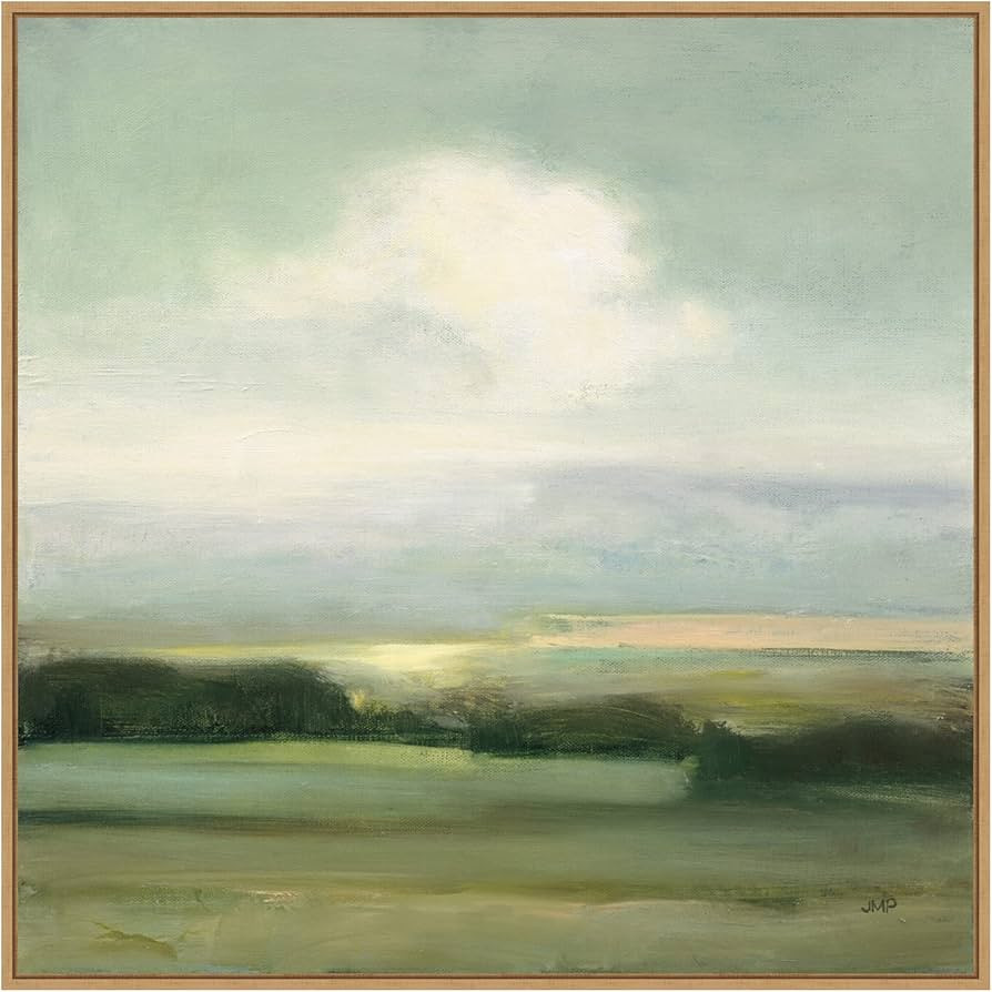 Amanti Art Framed Canvas Wall Art Print (30x30) View from the Top by Julia Purinton Float Framed ... | Amazon (US)