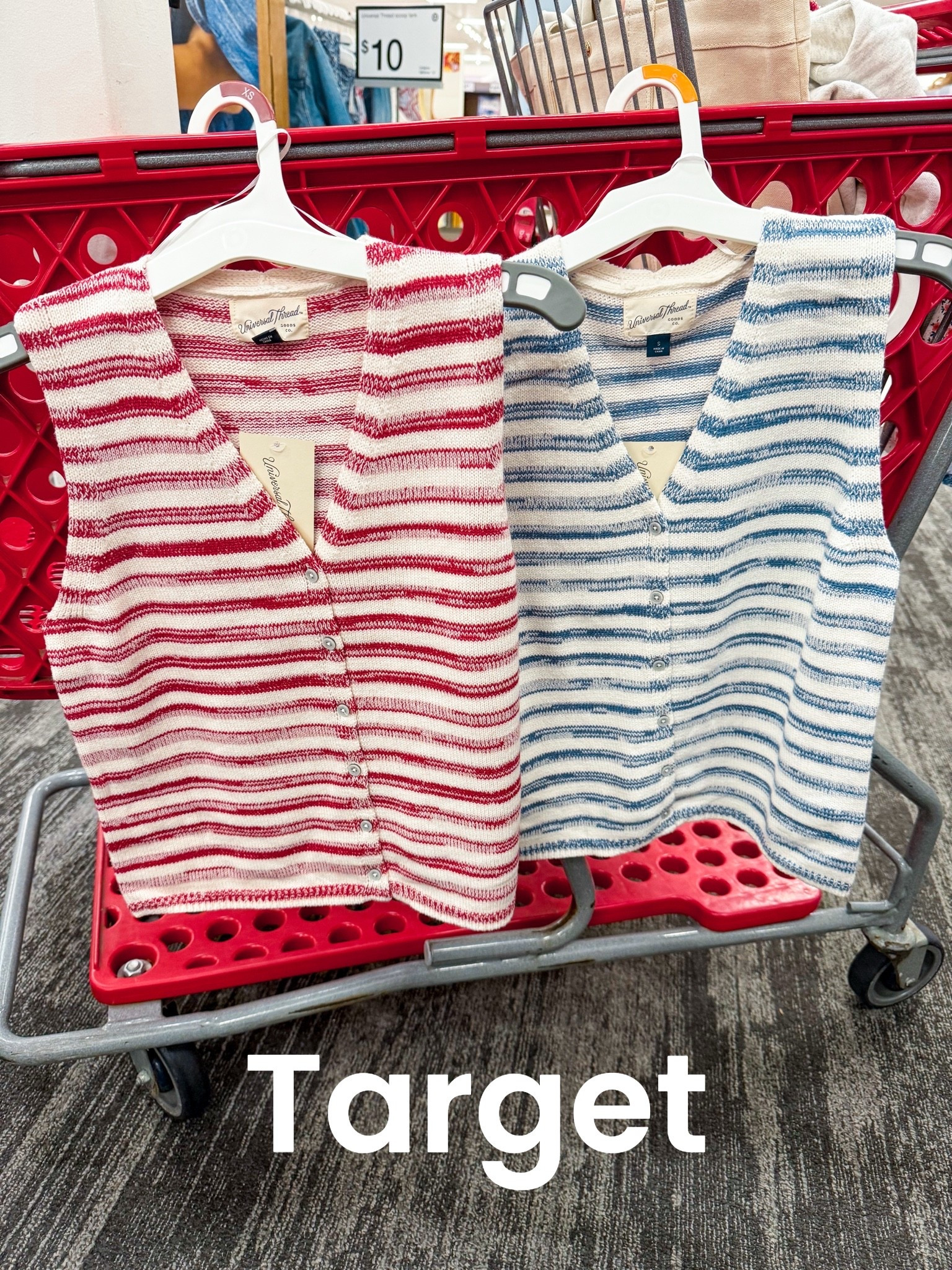 Target new arrivals! Striped button tank @Target

#LTKgrwm #LTKootd #LTKmomlife