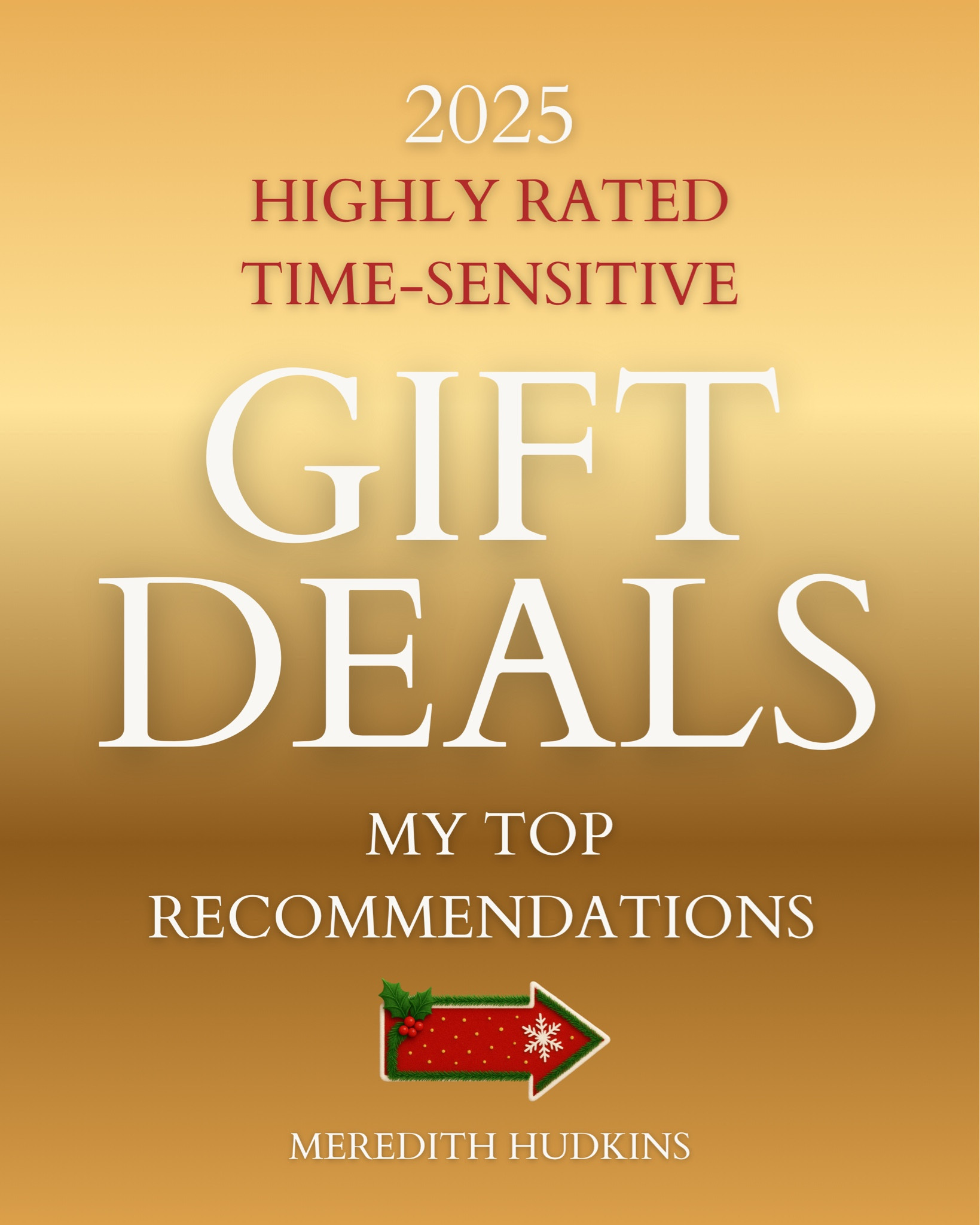 Up to 50% off!!! It’s that time of year again and it’s a great idea to get started shopping early and avoid shipping delays! I’ve got you covered and there is no need to stress over your list of recipients. I’m happy to help and l have the perfect something for everyone! I have present recommendation ideas by price and recipient!

Don’t wait - these sales are selling out fast, and once they’re gone, they’re gone. Tap the link in my profile to shop all the best holiday deals while they last!

#LTKGiftGuide #LTKCyberWeek #LTKHoliday