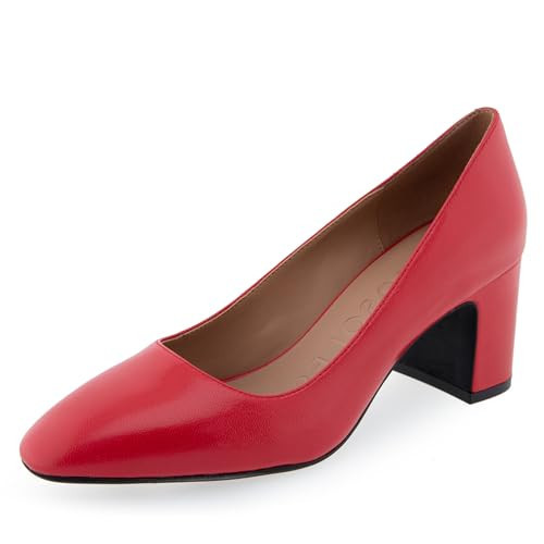 Aerosoles Women's Minetta Pump, Racing Red Leather, 9.5 | Amazon (US)