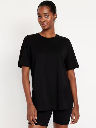 Oversized EveryWear Tunic T-Shirt | Old Navy (US)